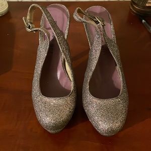 Sparkly heels
